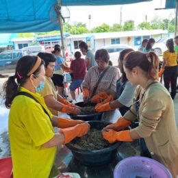 ชุมชนร่วมกิจกรรมผลิต EM Ball