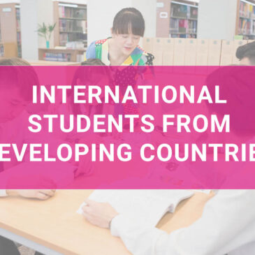 10.3 International students from developing countries