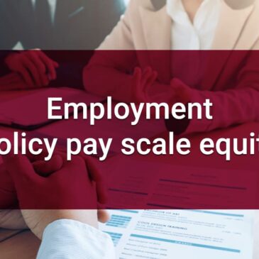 8.2.6 Employment policy pay scale equity