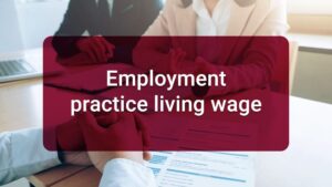 8.2.1 Employment practice living wage